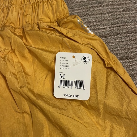 Free People The Way Home Shorts (color: varsity gold) - Picture 3 of 4